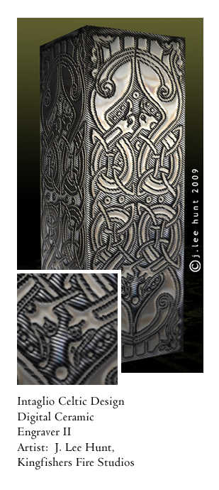 Intaglio Celtic Design