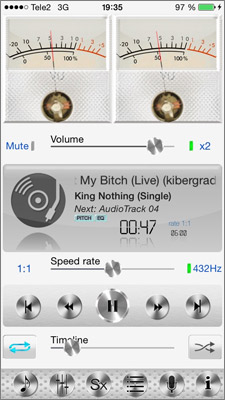 alphaSXplayer - FREE iOS featured audio player\recorder 