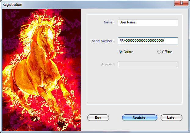 Registration FireFor plug-in