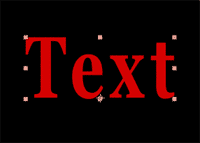 Text layer in After Effect composition